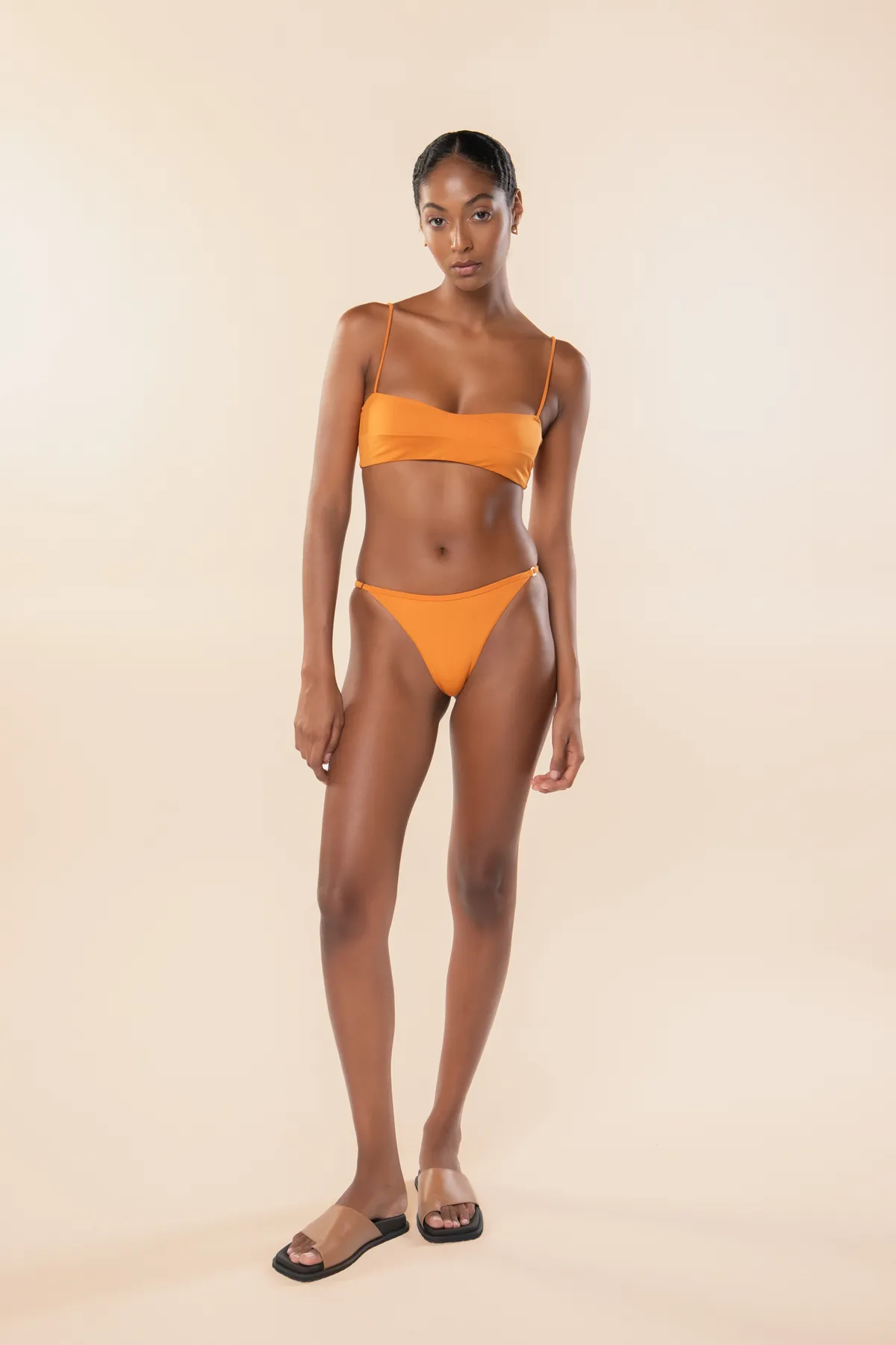 Top Helena Alcinha Laranja Poente