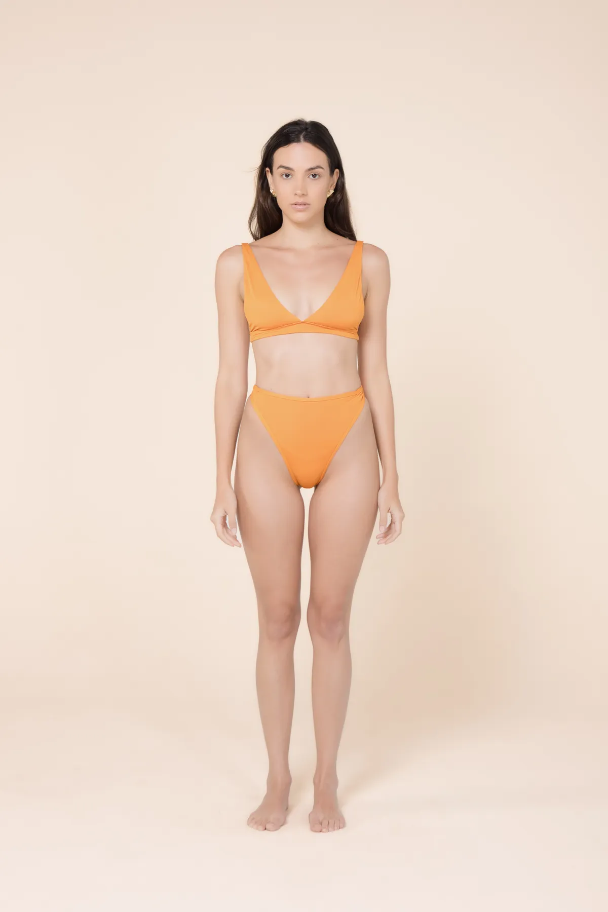 Top Margot Laranja Poente