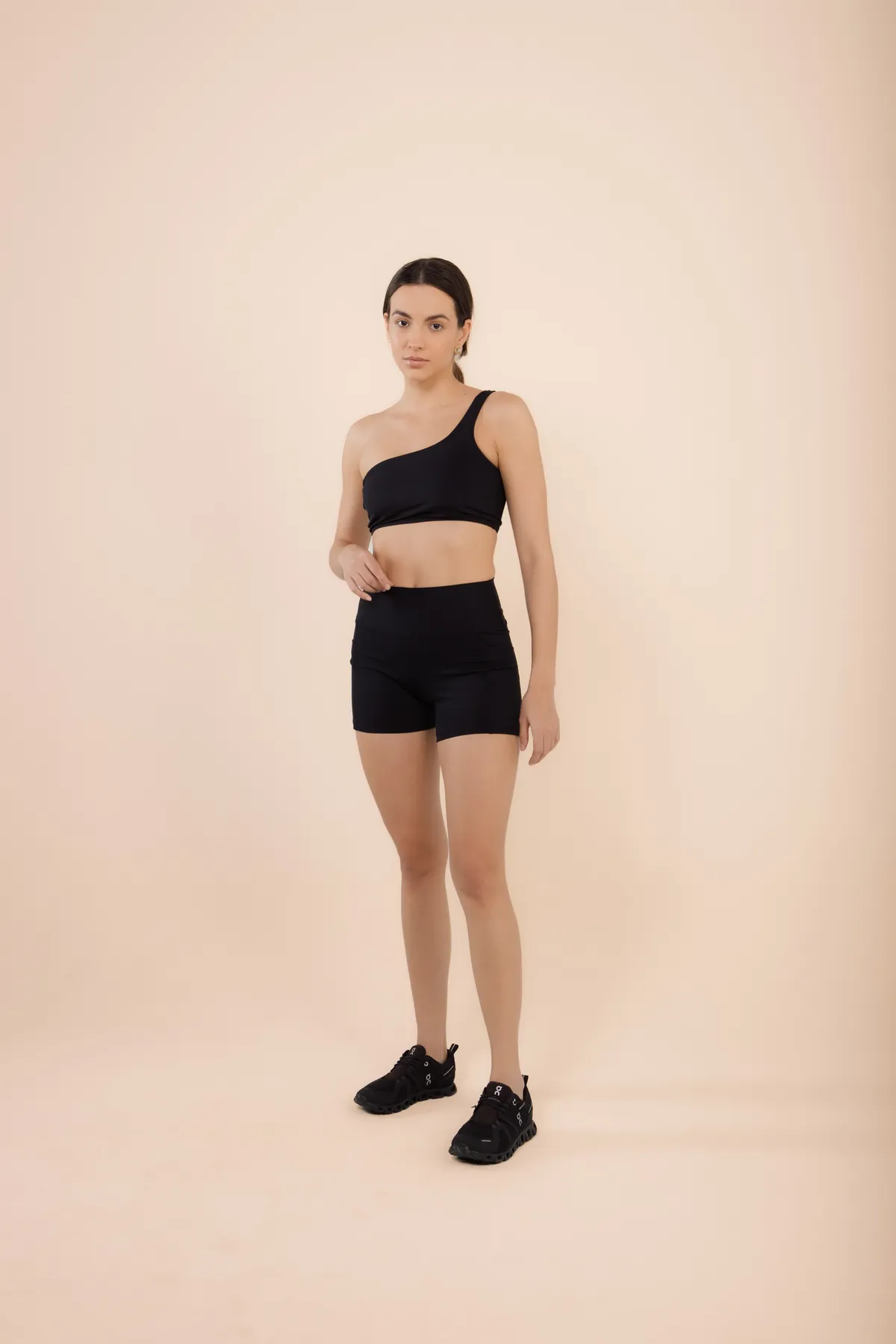 Short Bolsos Active Preto